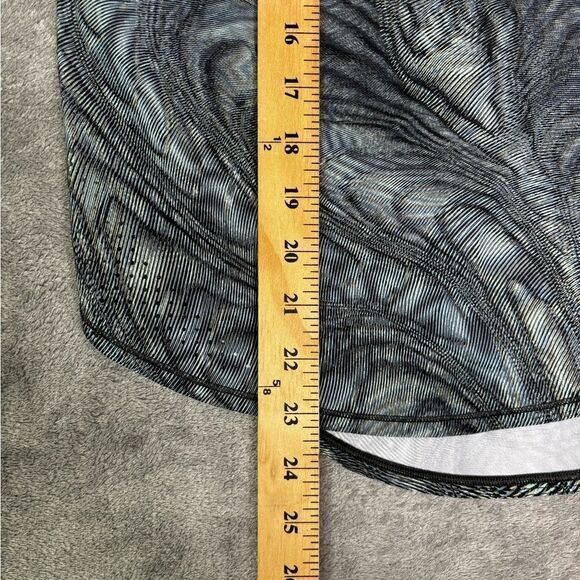 Lululemon High Neck Split Hem Run Tank Women’s Size 8 Blue - Picture 8 of 8